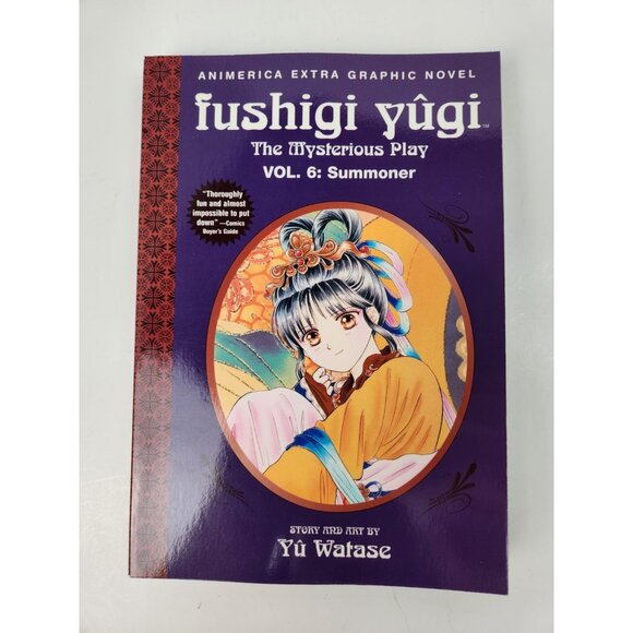 Fushigi Yugi The Mysterious Play Manga Vol 6 7 8 Paperback Yu Watase Vintage - Picture 5 of 12
